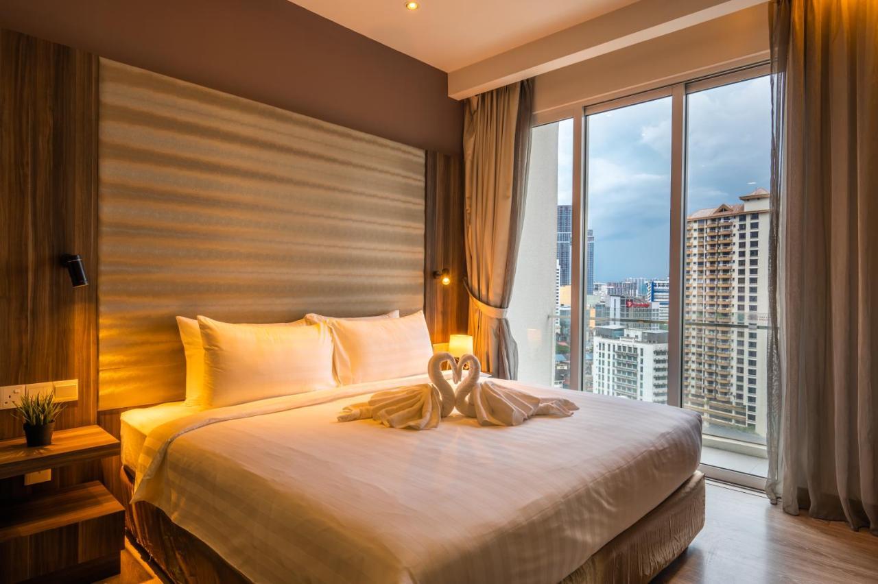 Ferienwohnung Greystone One Bukit Ceylon Kuala Lumpur Exterior foto