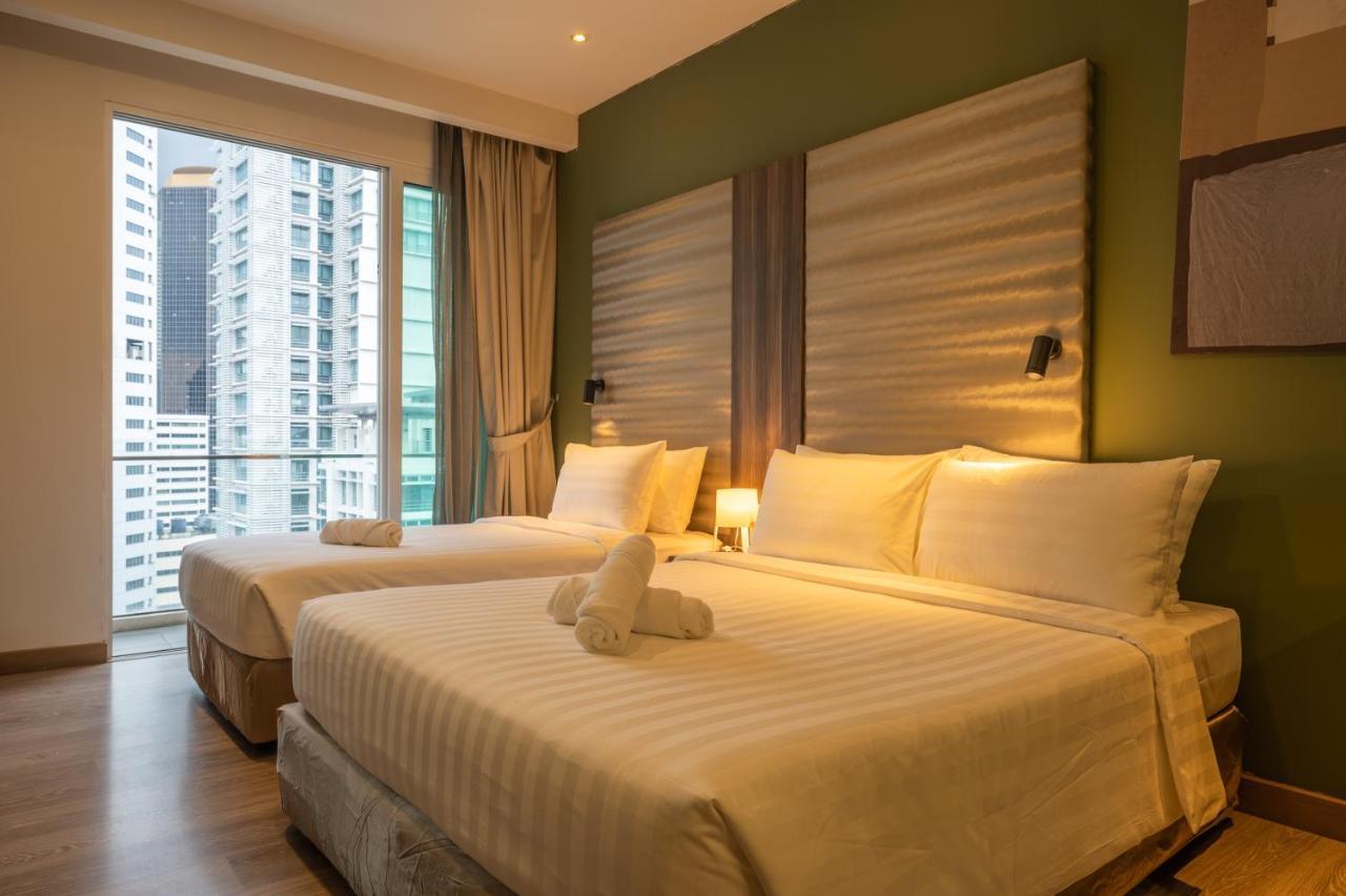Ferienwohnung Greystone One Bukit Ceylon Kuala Lumpur Exterior foto