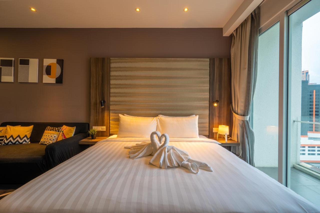 Ferienwohnung Greystone One Bukit Ceylon Kuala Lumpur Exterior foto