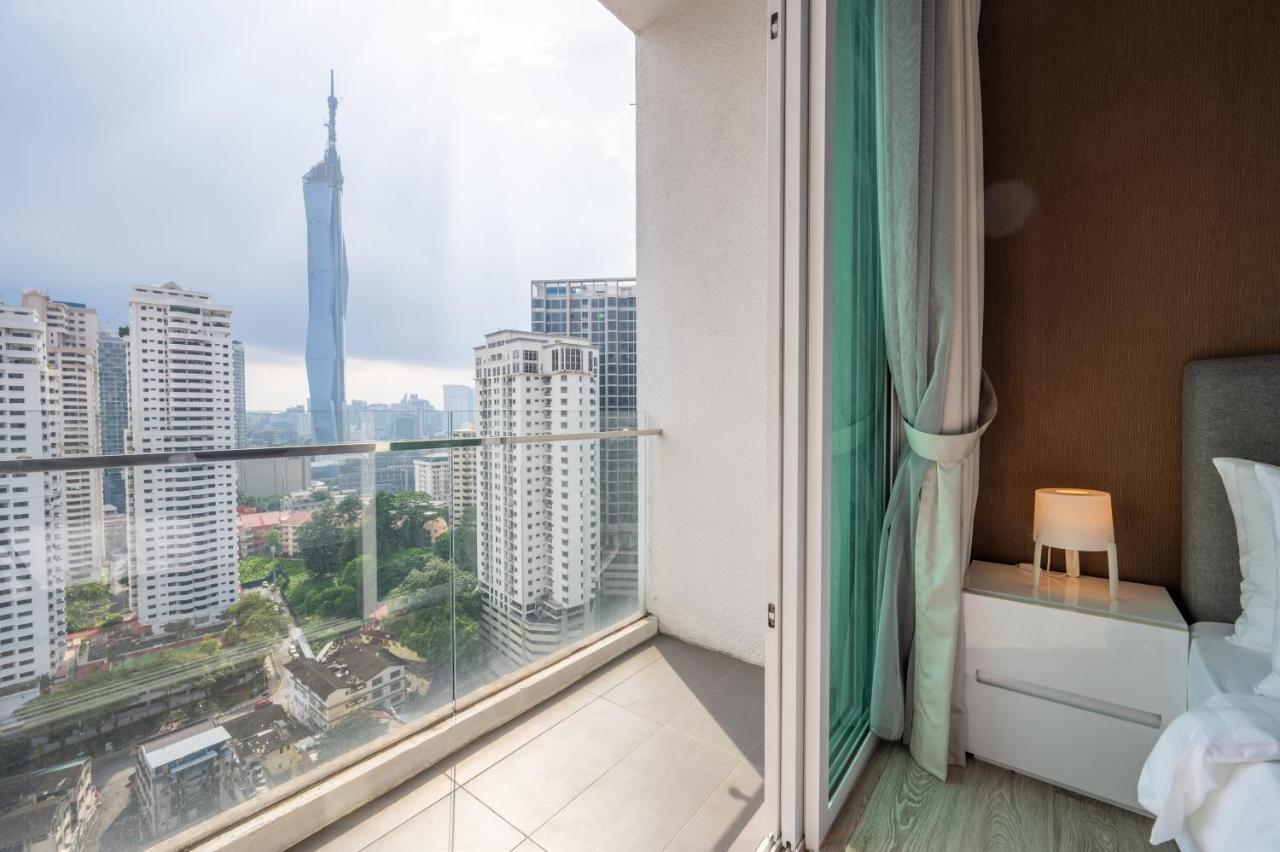 Ferienwohnung Greystone One Bukit Ceylon Kuala Lumpur Exterior foto