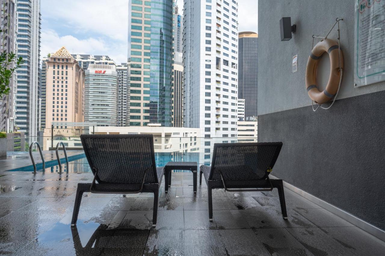 Ferienwohnung Greystone One Bukit Ceylon Kuala Lumpur Exterior foto
