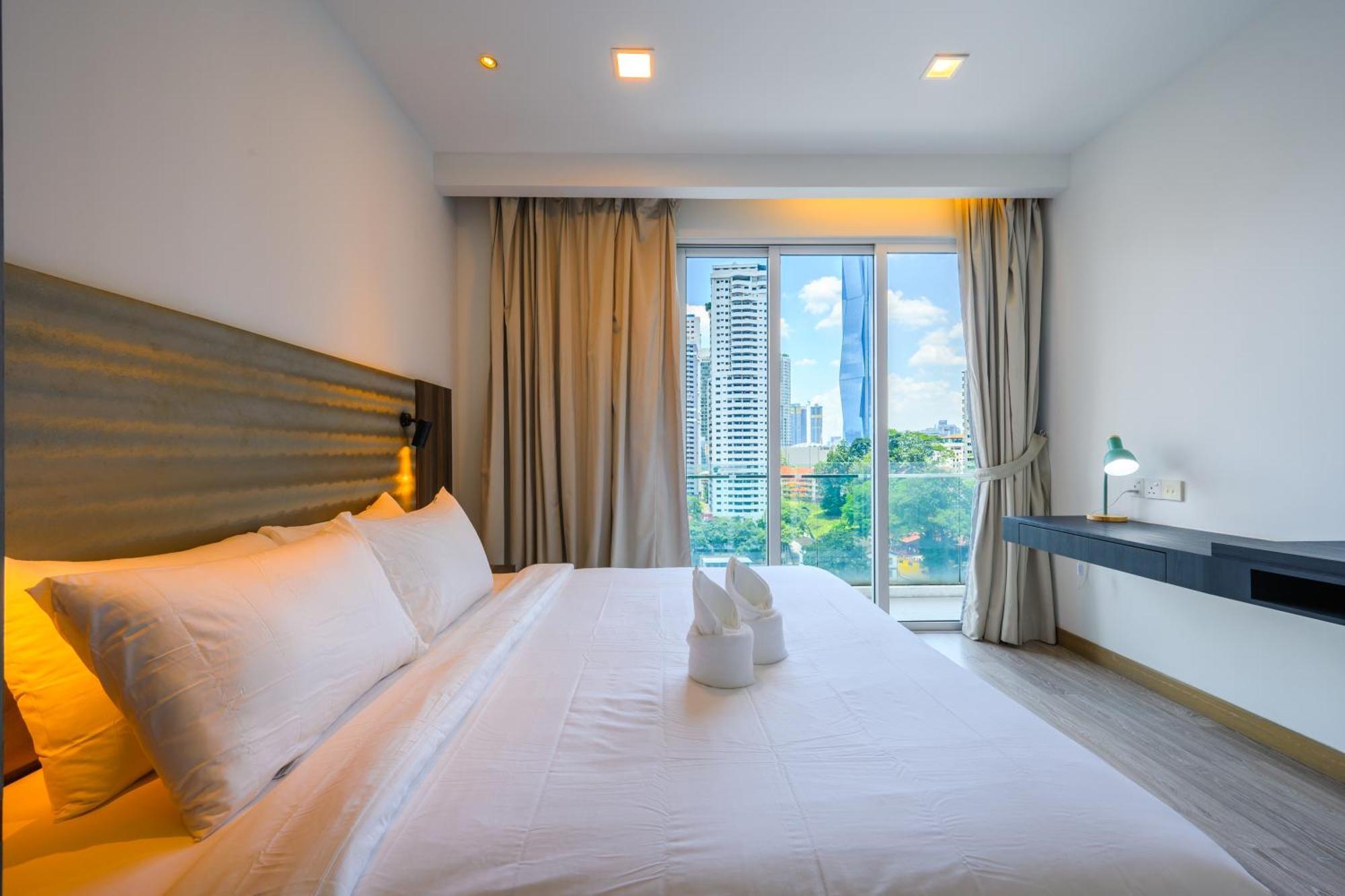 Ferienwohnung Greystone One Bukit Ceylon Kuala Lumpur Exterior foto