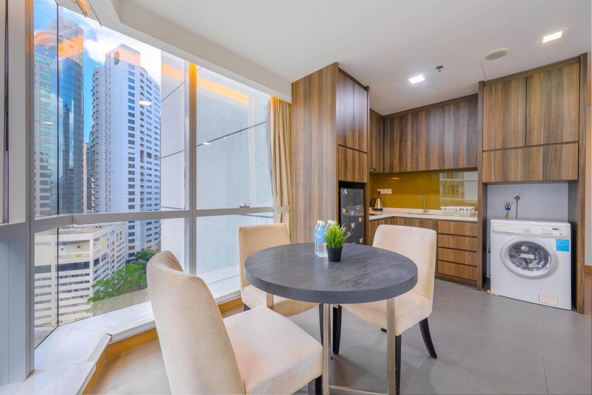 Ferienwohnung Greystone One Bukit Ceylon Kuala Lumpur Exterior foto
